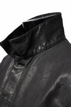 Load image into Gallery viewer, ISAMU KATAYAMA BACKLASH JEAN JACKET / GARMENT DYED - JP WET WHITE HORSE (BLACK)
