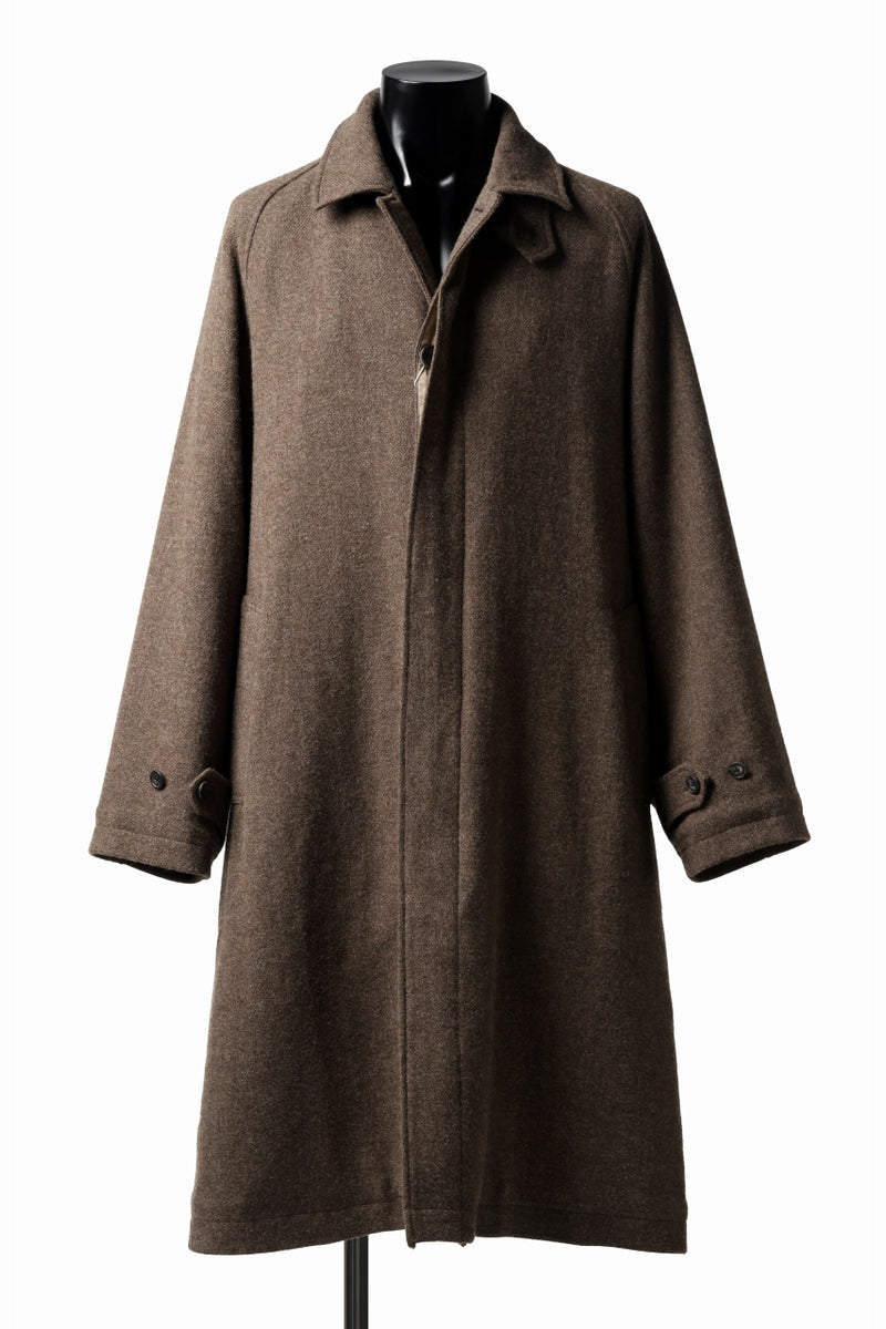 ジャケット・アウター COLINA MAC COAT BRITISH SUFFOLK TWEED COLINA MAC COAT / BRITISH SUFFOLK TWEED (BROWN)の商品ページ