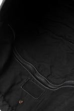 画像をギャラリービューアに読み込む, ISAMU KATAYAMA BACKLASH ZIP TOTE BAG / Rough Steer OBJECT DYED (BLACK)