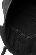 画像をギャラリービューアに読み込む, ISAMU KATAYAMA BACKLASH ZIP TOTE BAG / Rough Steer OBJECT DYED (BLACK)