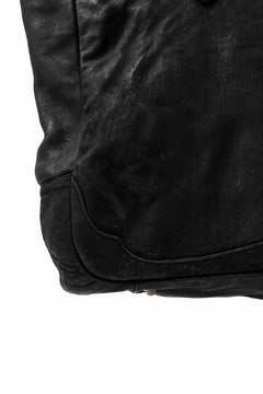 画像をギャラリービューアに読み込む, ISAMU KATAYAMA BACKLASH ZIP TOTE BAG / Rough Steer OBJECT DYED (BLACK)