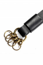 画像をギャラリービューアに読み込む, KLASICA LONG ROOM KEY RING HOLDER / TEMPESTI OILED (BLACK)