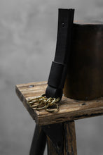 画像をギャラリービューアに読み込む, KLASICA LONG ROOM KEY RING HOLDER / TEMPESTI OILED (BLACK)