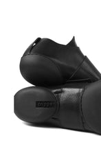 画像をギャラリービューアに読み込む, KLASICA x trippen "KLAS" VELCRO HALF SHOES / BLACK WAW (BLACK)