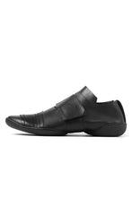 画像をギャラリービューアに読み込む, KLASICA x trippen "KLAS" VELCRO HALF SHOES / BLACK WAW (BLACK)