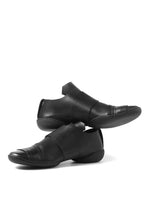 画像をギャラリービューアに読み込む, KLASICA x trippen "KLAS" VELCRO HALF SHOES / BLACK WAW (BLACK)