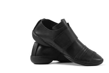 画像をギャラリービューアに読み込む, KLASICA x trippen "KLAS" VELCRO HALF SHOES / BLACK WAW (BLACK)
