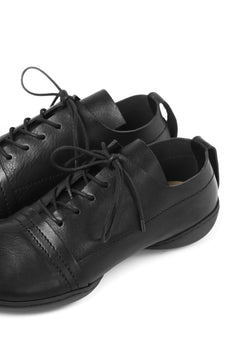 画像をギャラリービューアに読み込む, KLASICA x trippen "SICA" LACE UP HALF SHOES / BLACK WAW (BLACK)