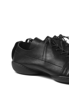 画像をギャラリービューアに読み込む, KLASICA x trippen "SICA" LACE UP HALF SHOES / BLACK WAW (BLACK)
