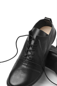 画像をギャラリービューアに読み込む, KLASICA x trippen "SICA" LACE UP HALF SHOES / BLACK WAW (BLACK)