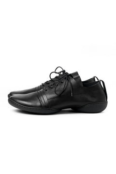 画像をギャラリービューアに読み込む, KLASICA x trippen "SICA" LACE UP HALF SHOES / BLACK WAW (BLACK)
