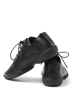 画像をギャラリービューアに読み込む, KLASICA x trippen "SICA" LACE UP HALF SHOES / BLACK WAW (BLACK)