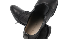 画像をギャラリービューアに読み込む, KLASICA x trippen "SICA" LACE UP HALF SHOES / BLACK WAW (BLACK)