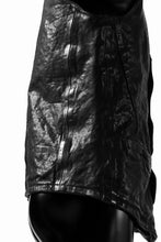 画像をギャラリービューアに読み込む, ISAMU KATAYAMA BACKLASH exclusive LEATHER VEST / ITALY DOUBLE SHOULDER (BLACK)