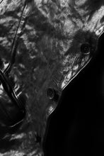 画像をギャラリービューアに読み込む, ISAMU KATAYAMA BACKLASH exclusive LEATHER VEST / ITALY DOUBLE SHOULDER (BLACK)