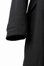 Load image into Gallery viewer, KLASICA GRANADO(NW) TRENCH COAT / TRI MIX HIGH DENSITY PLAIN (BLACK)