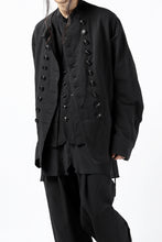 画像をギャラリービューアに読み込む, KLASICA VESSER(NW) WORK JACKET / TRI MIX HIGH DENSITY PLAIN (BLACK)