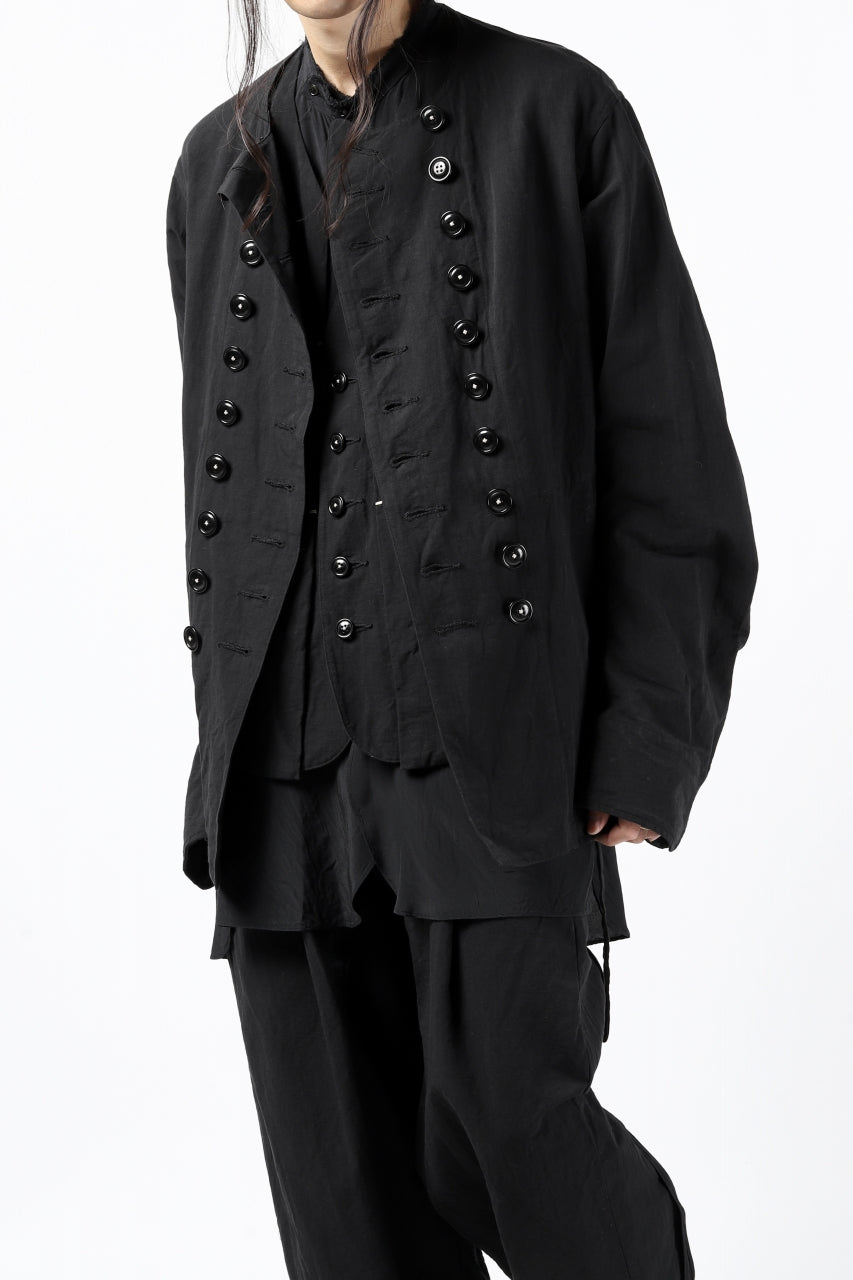 画像をギャラリービューアに読み込む, KLASICA VESSER(NW) WORK JACKET / TRI MIX HIGH DENSITY PLAIN (BLACK)