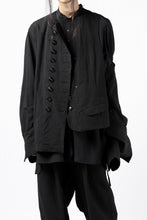 画像をギャラリービューアに読み込む, KLASICA VESSER(NW) WORK JACKET / TRI MIX HIGH DENSITY PLAIN (BLACK)