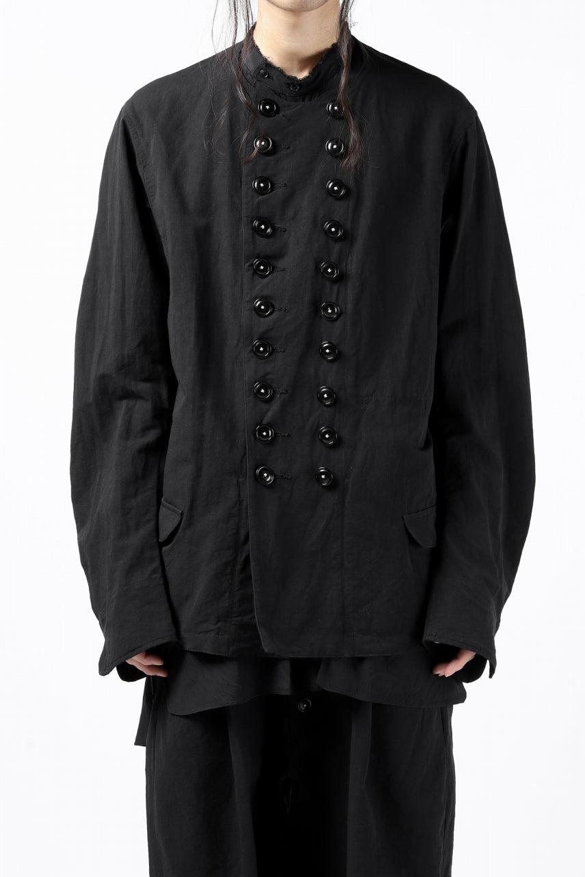 画像をギャラリービューアに読み込む, KLASICA VESSER(NW) WORK JACKET / TRI MIX HIGH DENSITY PLAIN (BLACK)