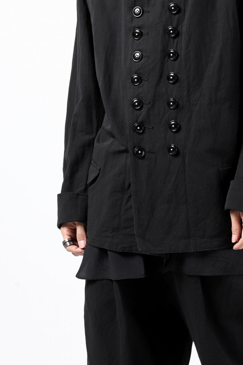 画像をギャラリービューアに読み込む, KLASICA VESSER(NW) WORK JACKET / TRI MIX HIGH DENSITY PLAIN (BLACK)
