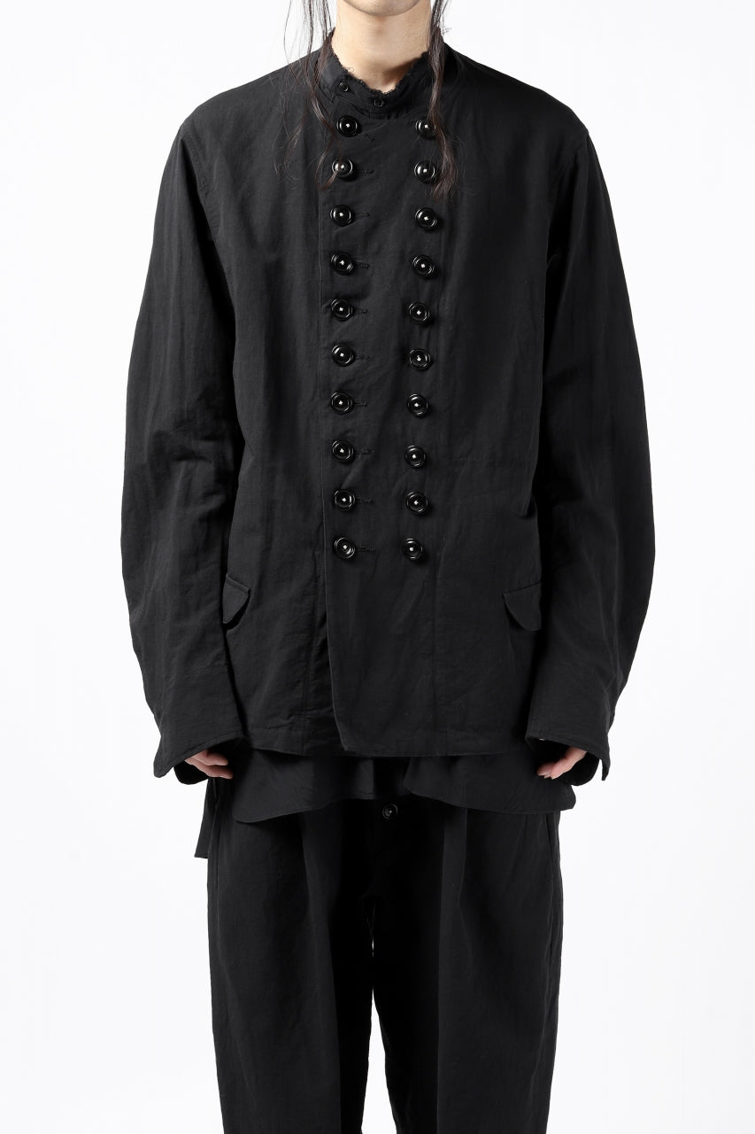 画像をギャラリービューアに読み込む, KLASICA VESSER(NW) WORK JACKET / TRI MIX HIGH DENSITY PLAIN (BLACK)