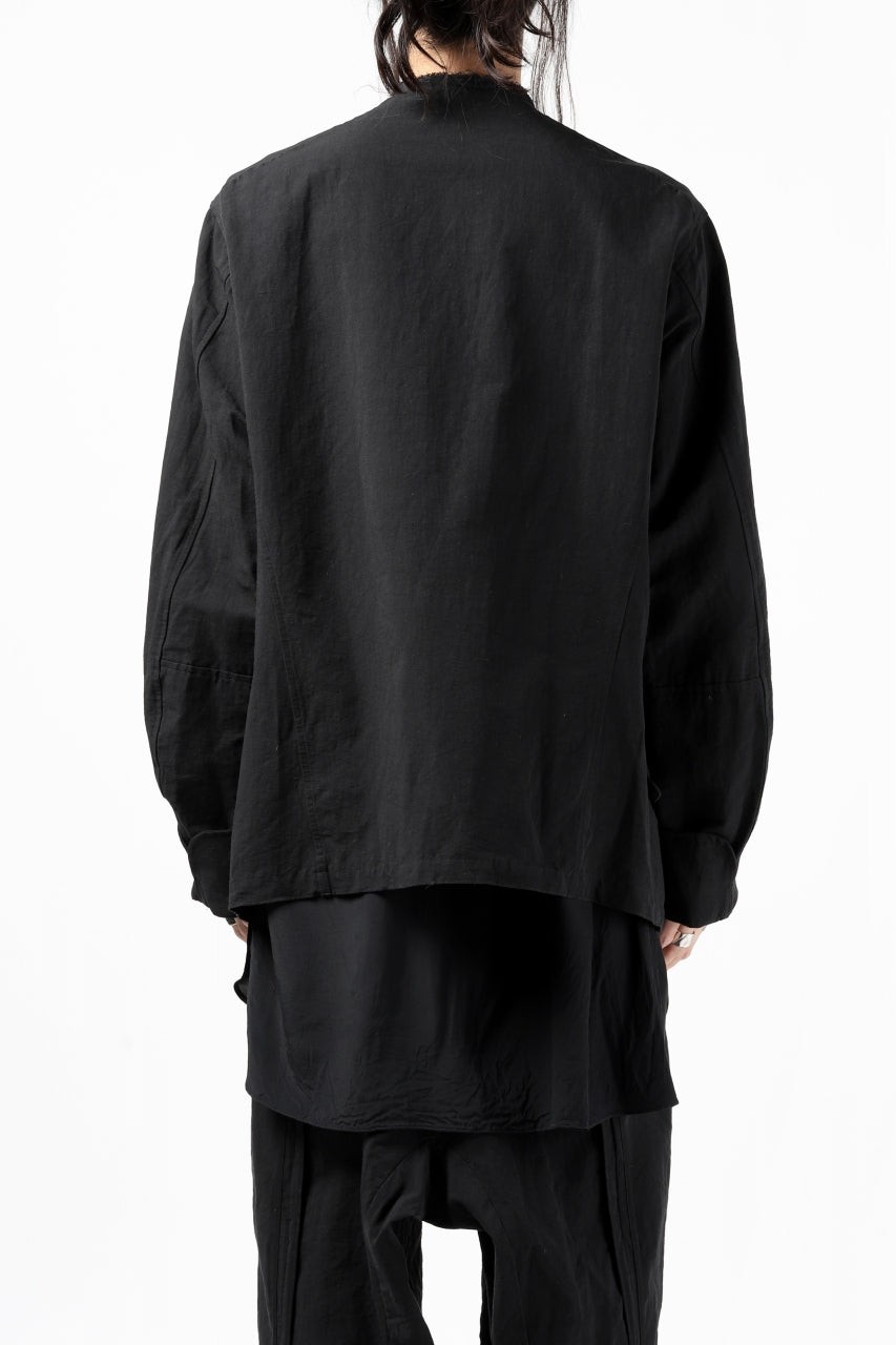 画像をギャラリービューアに読み込む, KLASICA VESSER(NW) WORK JACKET / TRI MIX HIGH DENSITY PLAIN (BLACK)
