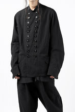 画像をギャラリービューアに読み込む, KLASICA VESSER(NW) WORK JACKET / TRI MIX HIGH DENSITY PLAIN (BLACK)