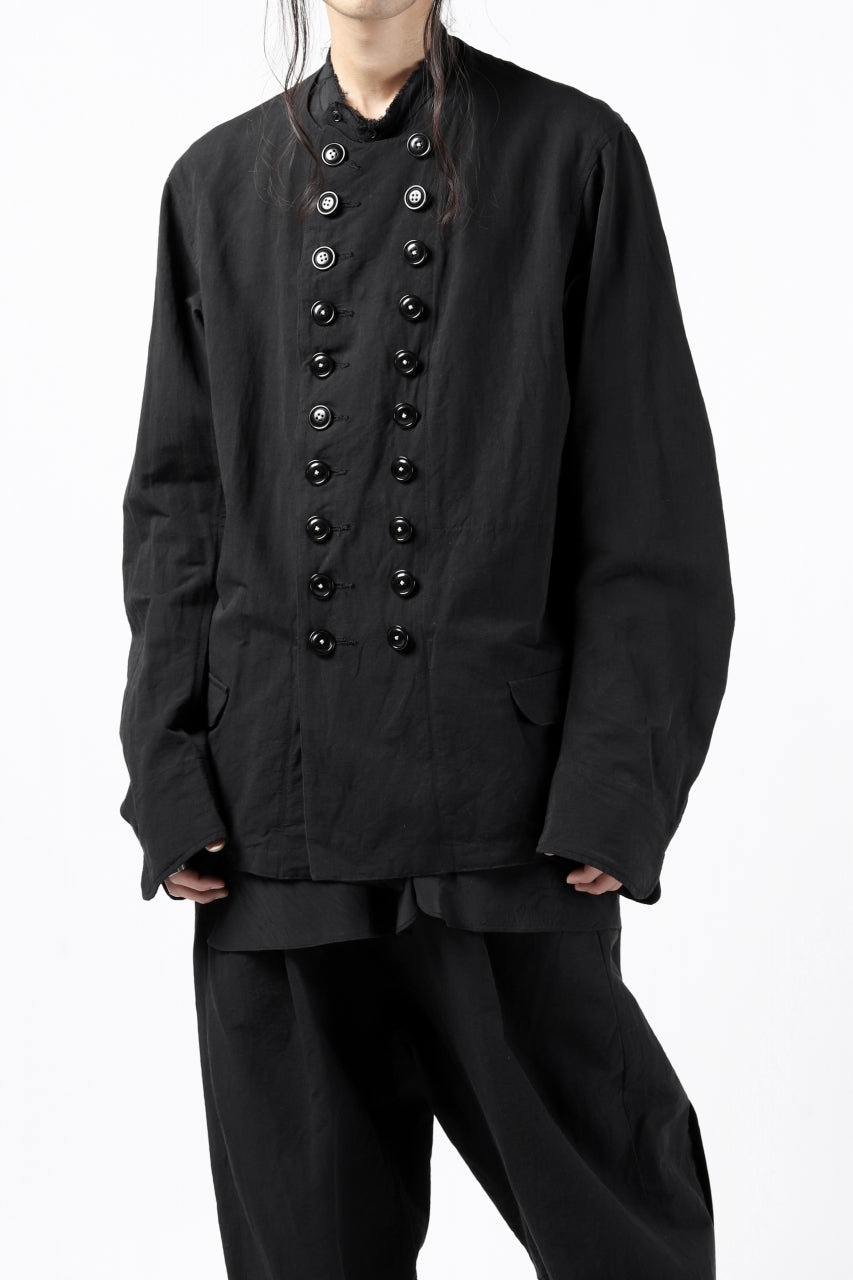 画像をギャラリービューアに読み込む, KLASICA VESSER(NW) WORK JACKET / TRI MIX HIGH DENSITY PLAIN (BLACK)