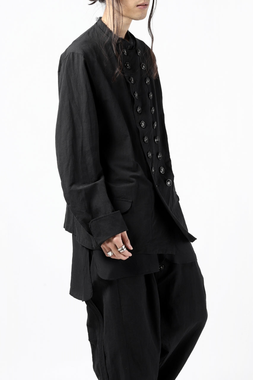 画像をギャラリービューアに読み込む, KLASICA VESSER(NW) WORK JACKET / TRI MIX HIGH DENSITY PLAIN (BLACK)