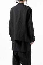 画像をギャラリービューアに読み込む, KLASICA VESSER(NW) WORK JACKET / TRI MIX HIGH DENSITY PLAIN (BLACK)