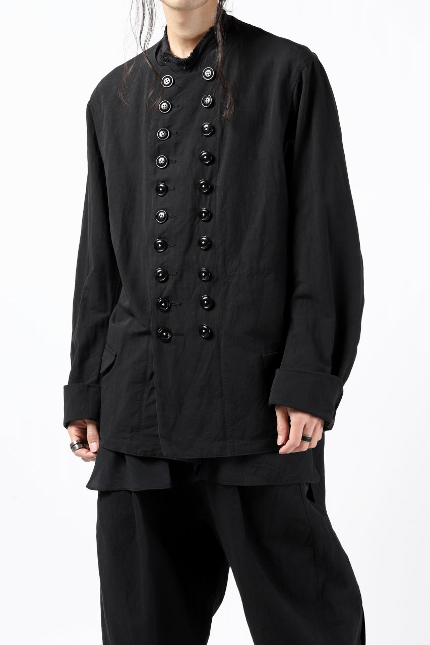 画像をギャラリービューアに読み込む, KLASICA VESSER(NW) WORK JACKET / TRI MIX HIGH DENSITY PLAIN (BLACK)