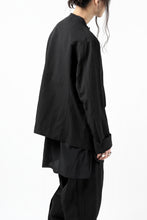 画像をギャラリービューアに読み込む, KLASICA VESSER(NW) WORK JACKET / TRI MIX HIGH DENSITY PLAIN (BLACK)