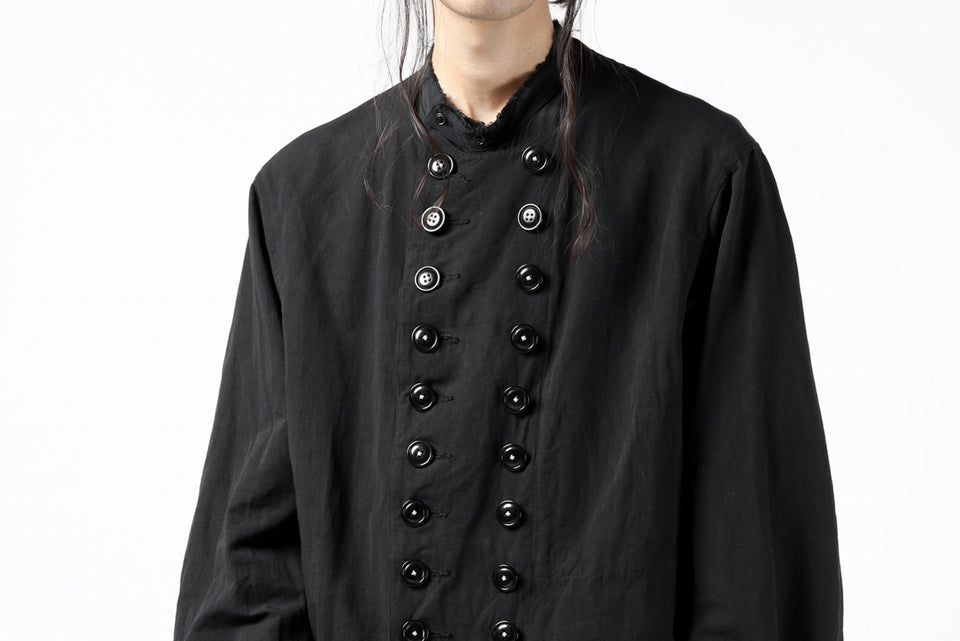 画像をギャラリービューアに読み込む, KLASICA VESSER(NW) WORK JACKET / TRI MIX HIGH DENSITY PLAIN (BLACK)