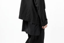 画像をギャラリービューアに読み込む, KLASICA VESSER(NW) WORK JACKET / TRI MIX HIGH DENSITY PLAIN (BLACK)