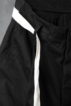 画像をギャラリービューアに読み込む, KLASICA GERALD-cc LOW CROTCH SHORTS / DRY CHINO CLOTH (BLACK)