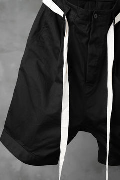 画像をギャラリービューアに読み込む, KLASICA GERALD-cc LOW CROTCH SHORTS / DRY CHINO CLOTH (BLACK)