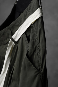 画像をギャラリービューアに読み込む, KLASICA GERALD-wv LOW CROTCH SHORTS / DOUBLE VOILE CLOTH (GARMENT WASHED) (OLIVE)