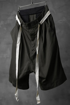 画像をギャラリービューアに読み込む, KLASICA GERALD-wv LOW CROTCH SHORTS / DOUBLE VOILE CLOTH (GARMENT WASHED) (OLIVE)