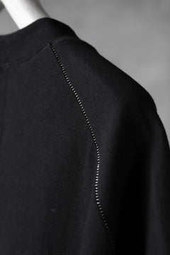 画像をギャラリービューアに読み込む, KLASICA LUNG CAP SLEEVE LONG  CUT & SEWN / DRY TWILL JERSEY (BLACK)