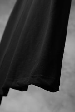 画像をギャラリービューアに読み込む, KLASICA LUNG CAP SLEEVE LONG  CUT & SEWN / DRY TWILL JERSEY (BLACK)