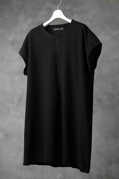 画像をギャラリービューアに読み込む, KLASICA LUNG CAP SLEEVE LONG  CUT & SEWN / DRY TWILL JERSEY (BLACK)