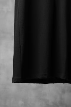 画像をギャラリービューアに読み込む, KLASICA LUNG CAP SLEEVE LONG  CUT & SEWN / DRY TWILL JERSEY (BLACK)