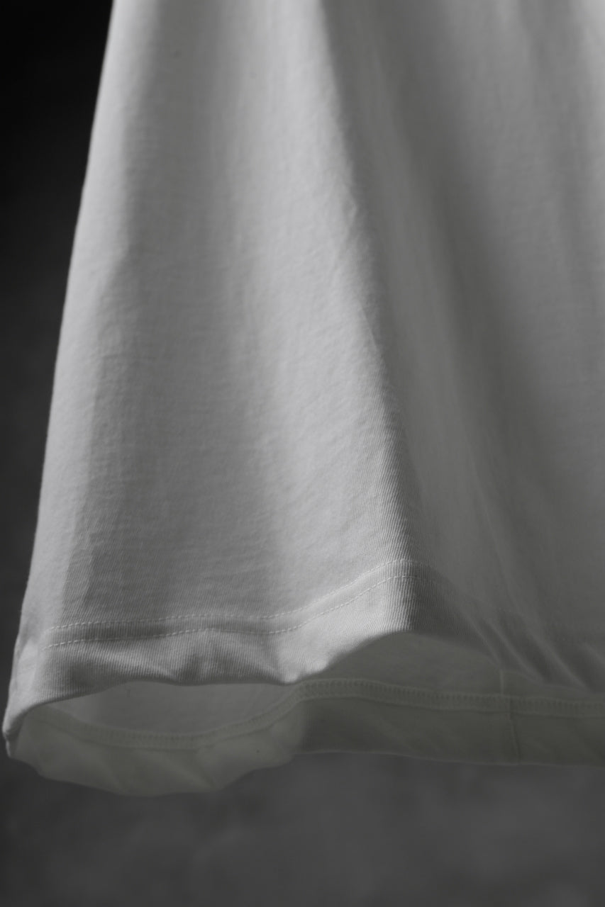 画像をギャラリービューアに読み込む, KLASICA LUNG CAP SLEEVE LONG  CUT & SEWN / DRY TWILL JERSEY (WHITE)