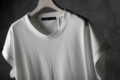 画像をギャラリービューアに読み込む, KLASICA LUNG CAP SLEEVE LONG  CUT & SEWN / DRY TWILL JERSEY (WHITE)