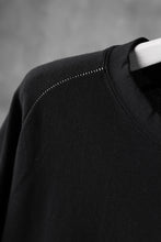 Load image into Gallery viewer, KLASICA LEWIN CLASSIC H/S CUT & SEWN / DRY TWILL JERSEY (BLACK)