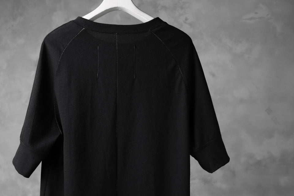 Load image into Gallery viewer, KLASICA LEWIN CLASSIC H/S CUT & SEWN / DRY TWILL JERSEY (BLACK)