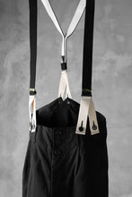 画像をギャラリービューアに読み込む, KLASICA SUS UK MARINE SUSPENDER / BELGIUM GEVAERT© RUBBER (BLACK)
