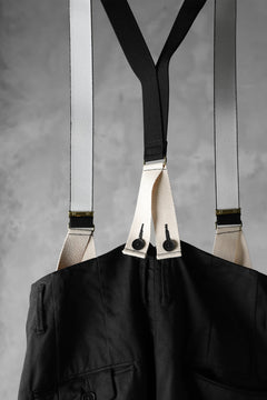 画像をギャラリービューアに読み込む, KLASICA SUS UK MARINE SUSPENDER / BELGIUM GEVAERT© RUBBER (BLACK)