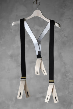 画像をギャラリービューアに読み込む, KLASICA SUS UK MARINE SUSPENDER / BELGIUM GEVAERT© RUBBER (BLACK)